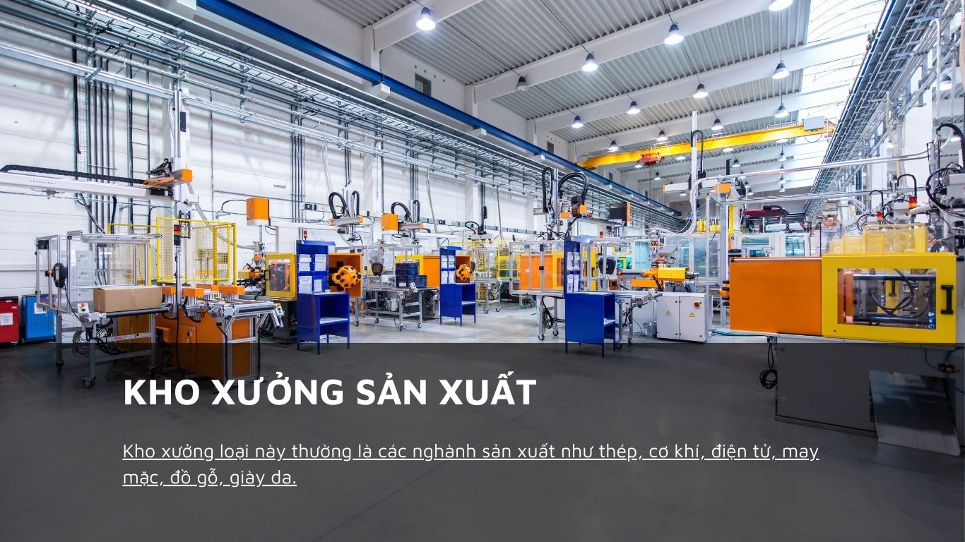 Kho xưởng sản xuất